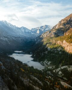 Colorado lakes in the fall