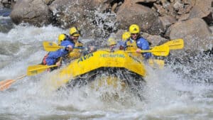 Whitewater rafting in Colorado