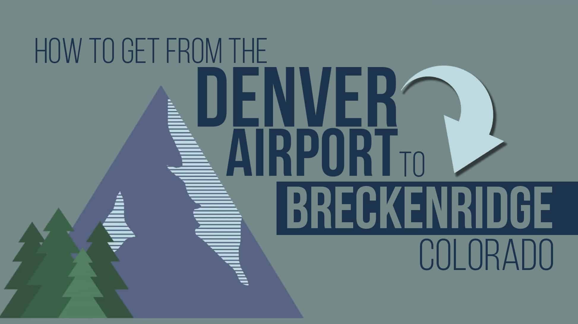 Denver to Breckenridge Direct Airport Shuttles Peak 1 Express