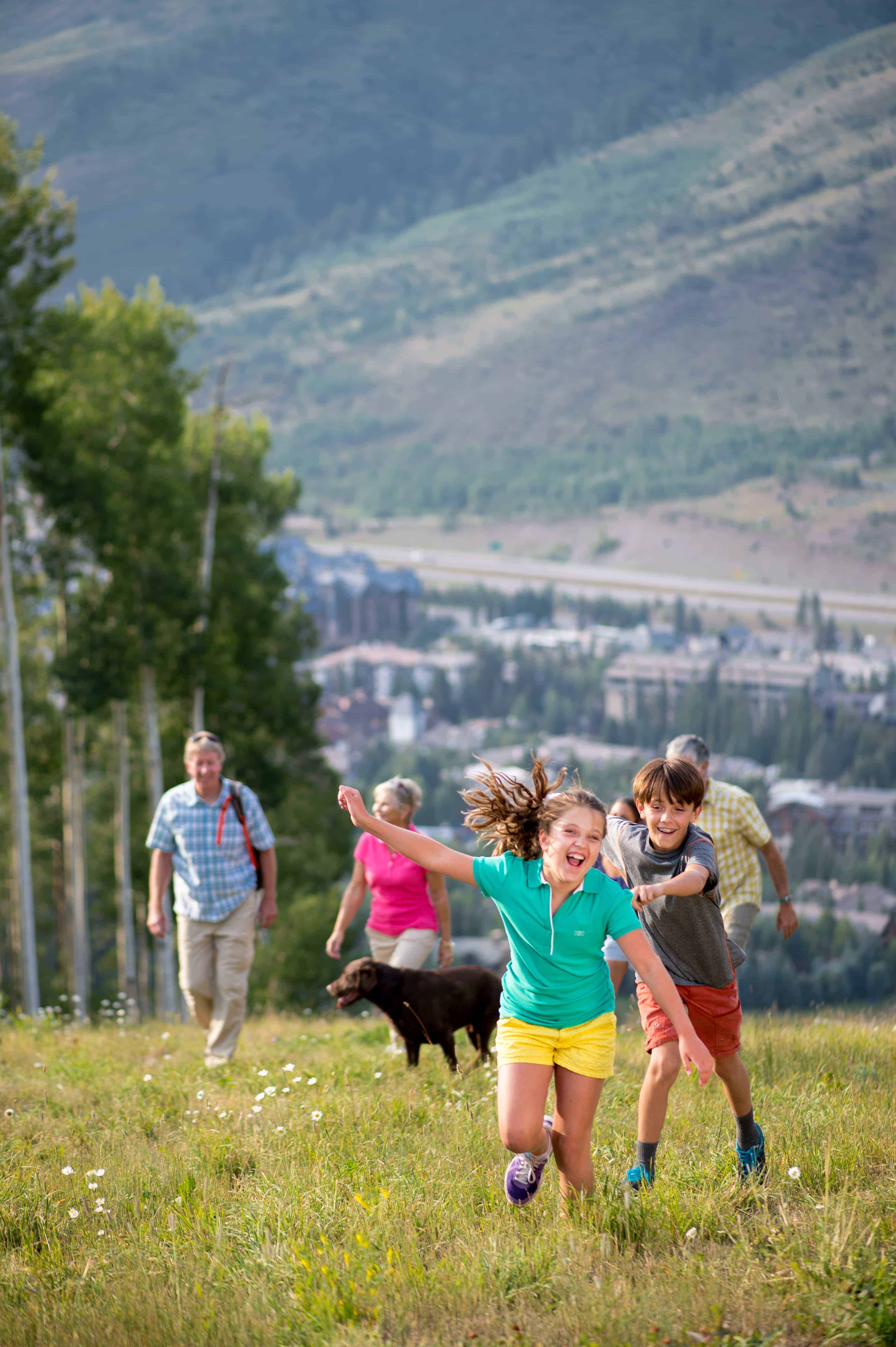 Family Hiking in Colorado