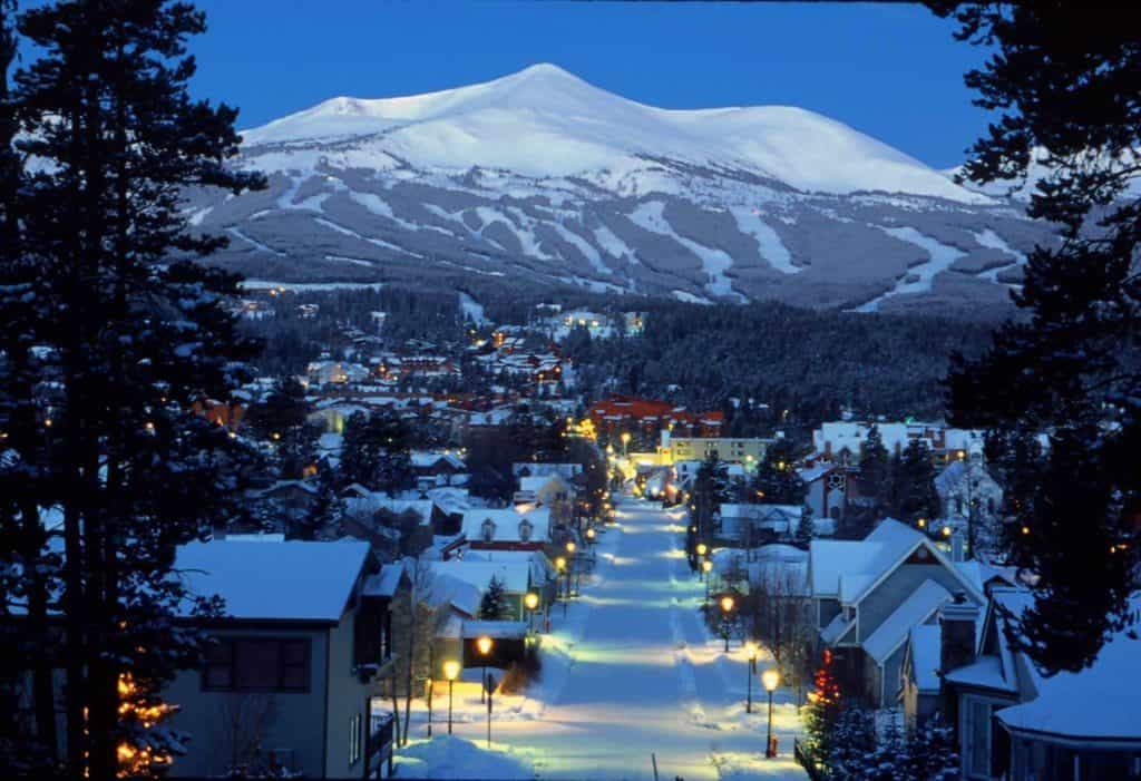 Winter in Breckenridge Colorado