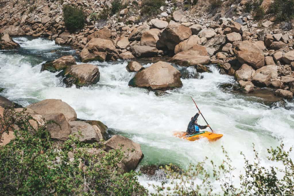 Whitewater Kayaking in Colorado