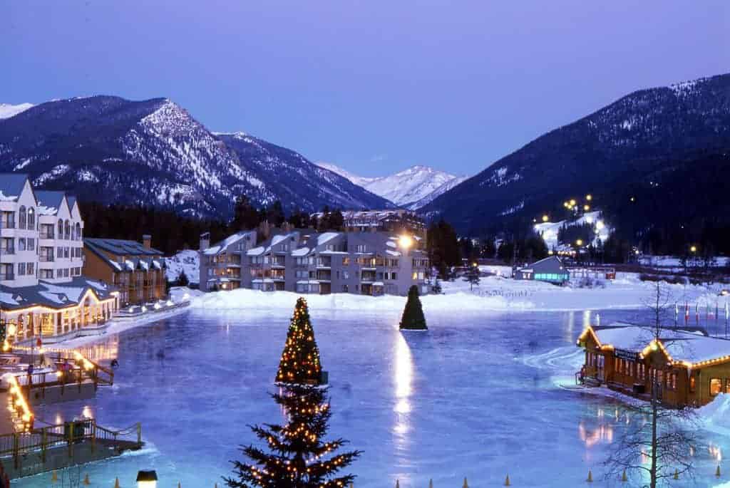 Ice Skating in Keystone Colorado
