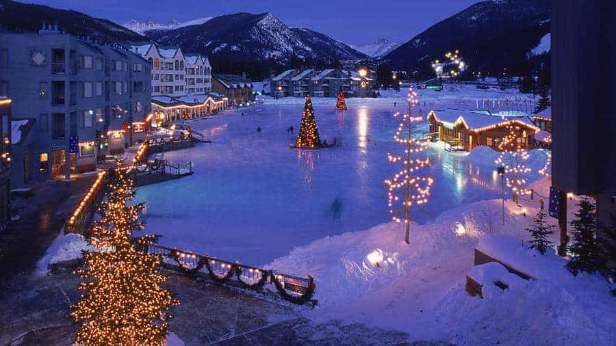 Keystone Colorado Ice Skating Rink