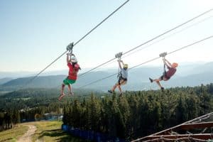 Zipline in Colorado