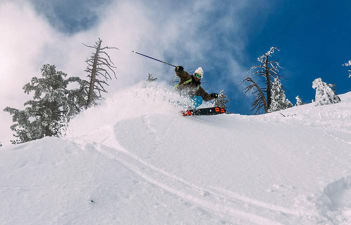 man skiing at Beaver Creek