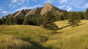 Boulder Colorado in the Fall