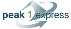 peak 1 express logo