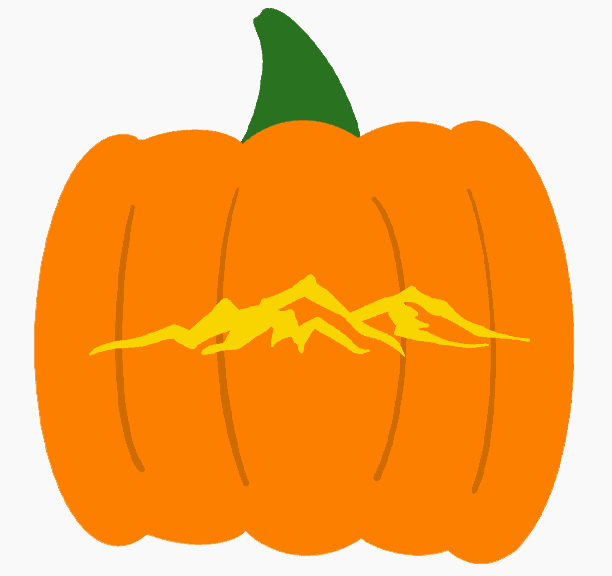 Mount Evans Pumpkin Carving Template