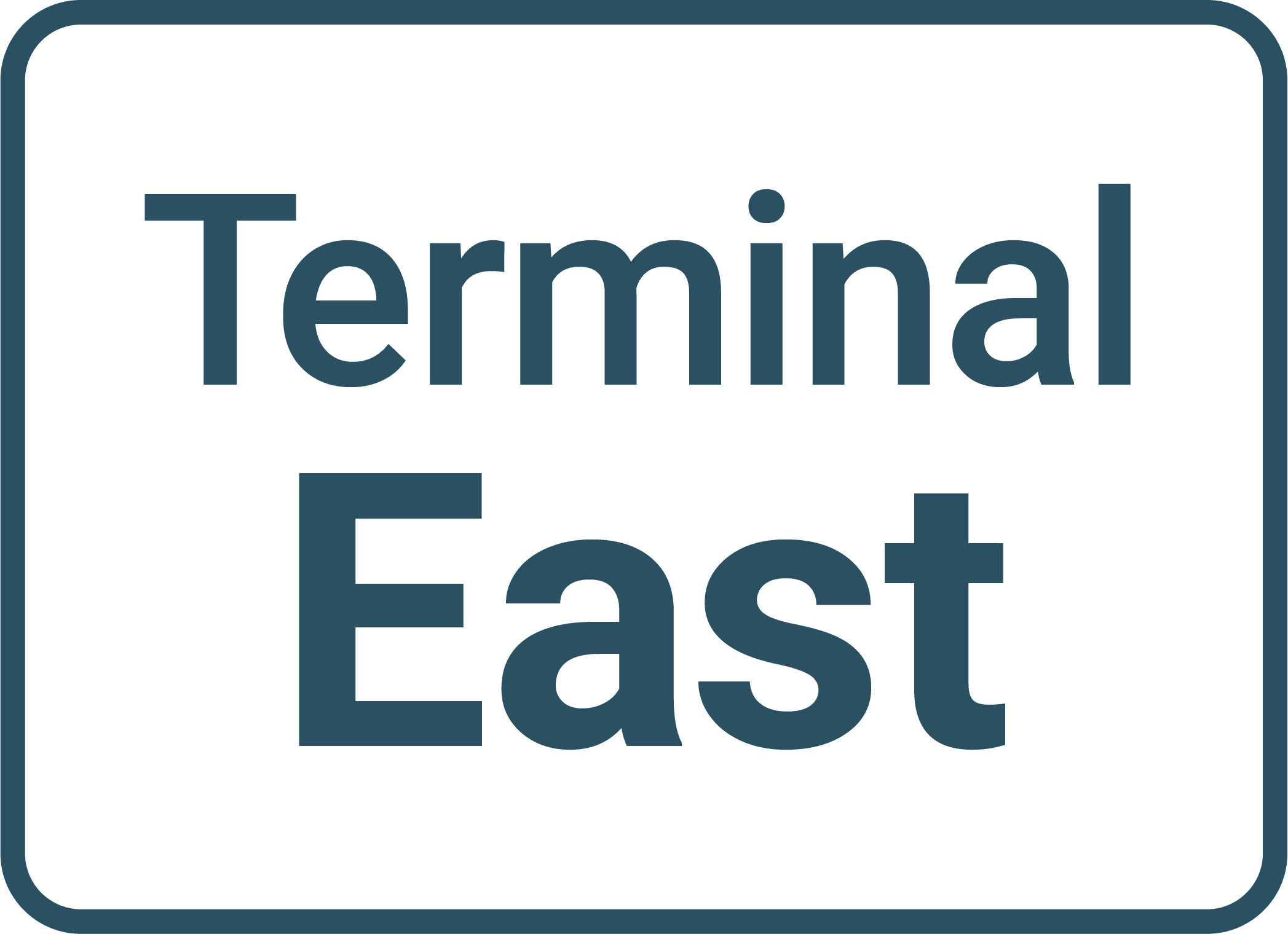 Terminal East at Denver Airport