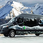 Peak 1 Express Airport Shuttle i n Colorado mountains