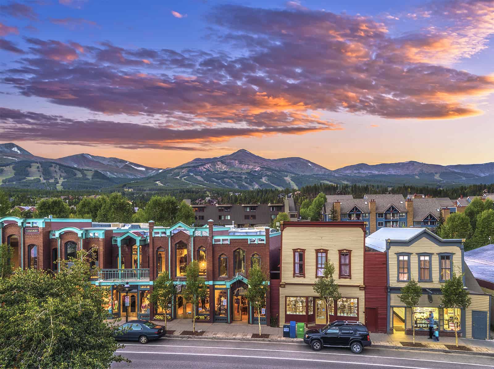 Main Street in Breckenridge, Colorado