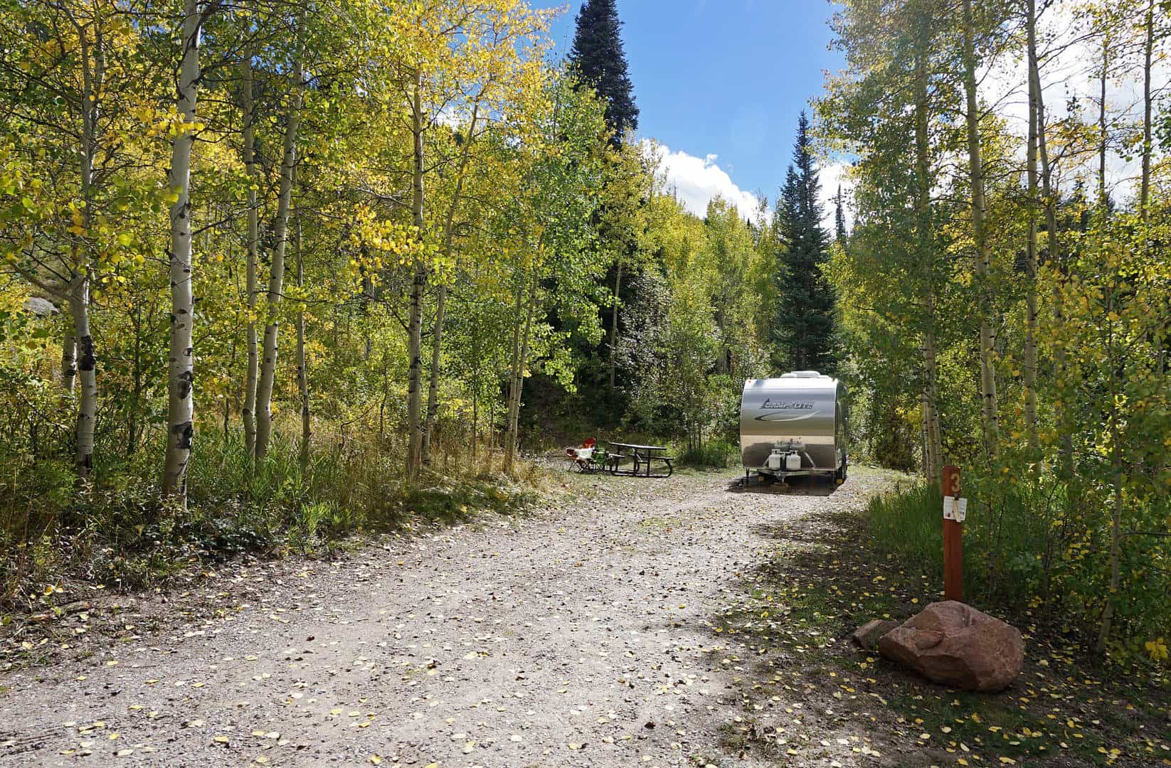 Camping in Vail Colorado