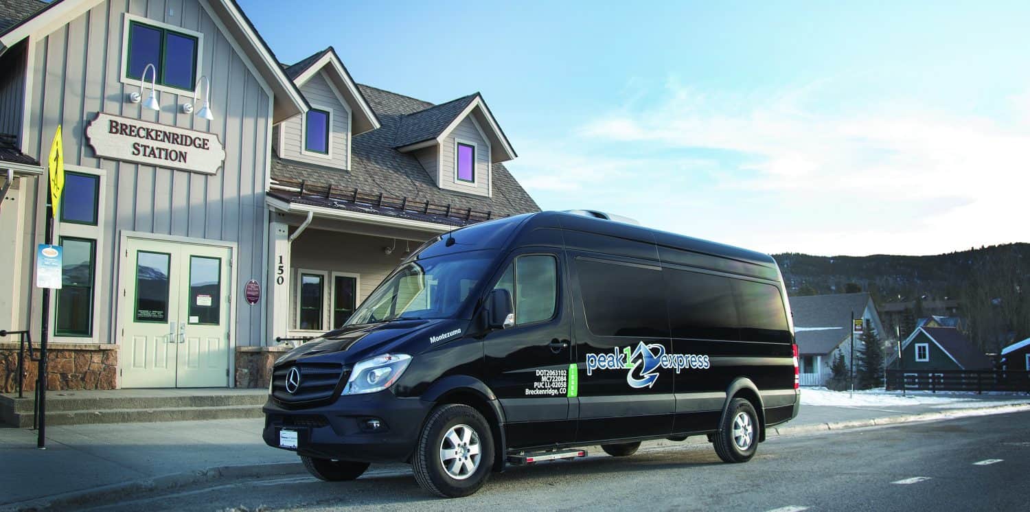 Denver to Breckenridge Ski Shuttle Service Peak 1 Express